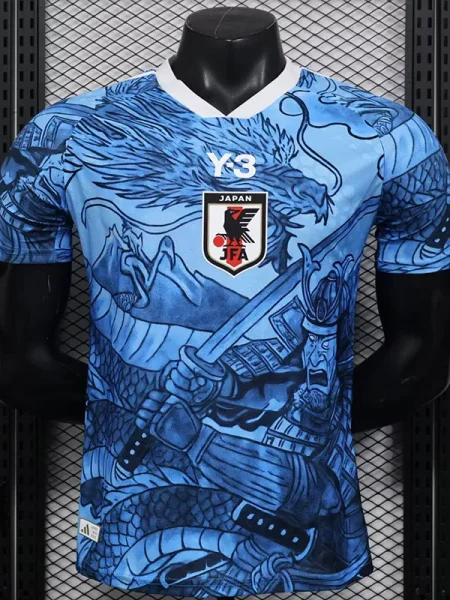 2025-26 Japan Blue Y3 Special Edition Player Version Soccer Jersey