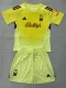 2025-26 Nottingham Forest Yellow Goalkeeper Kids Soccer Jersey