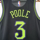 2025-26 Pelicans POOLE #3 Black City Edition Top Quality Hot Pressing NBA Jersey
