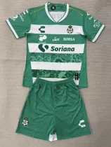 2025-26 Santos Laguna Home Kids Soccer Jersey