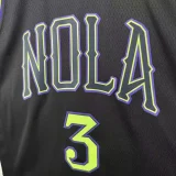 2025-26 Pelicans POOLE #3 Black City Edition Top Quality Hot Pressing NBA Jersey