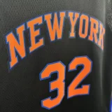 2025-26 KNICKS TOWNS #32 Black Top Quality Hot Pressing NBA Jersey