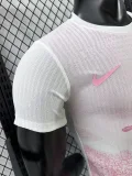 2025-26 Brazil Pink White Special Edition Player Version Soccer Jersey