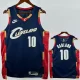 2025-26 Cleveland Cavaliers GARLAND #10 Royal blue Retro Top Quality Hot Pressing NBA Jersey (V领)