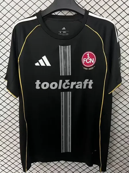 2025-26 Nürnberg FC Black Fans Soccer Jersey