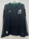 2025-26 Mexico Black Long Sleeve Training shirts (长袖)(三色叶)