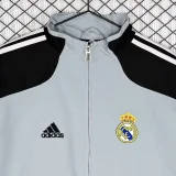 2004-2005 RMA Gray Black Retro Windbreaker
