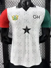 2025 Ghana White Special Edition Player Version Soccer Jersey