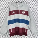 2025-26 Bayern Gray Retro Hoody