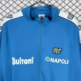 1987-1988 Napoli Blue Jacket (Buitoni广告)#蓝色单夹克