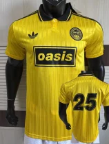 2025 Ad Oasis Joint Edition #25 Player Version Yellow Polo Short Sleeve