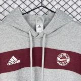 2025-26 Bayern Gray Retro Hoody