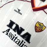1999-2000 Roma Away Long Sleeve Retro Soccer Jersey (长袖)