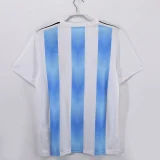 2018 Argentina Home Retro Soccer Jersey