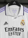 2022-23 RMA Home Long Sleeve Player Version Soccer Jersey (长袖球员)