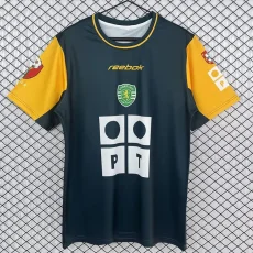 2002-2003 Sporting Lisbon Dark Green Retro Training shirts (深绿)