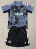 2025-26 Frankfurt Third Kids Soccer Jersey