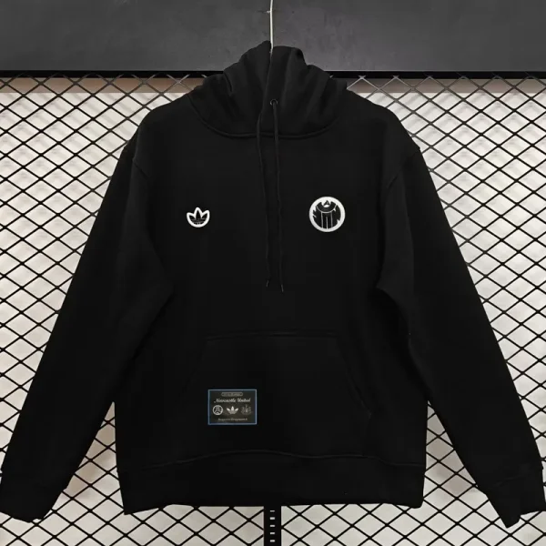 2025-26 Newcastle Black Hoody 黑色(加绒)