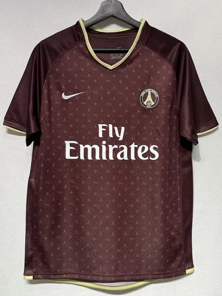 2006-2007 PSG Away Retro Soccer Jersey