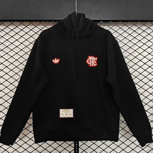 2025-26 Flamengo Black Hoody 黑色(加绒)