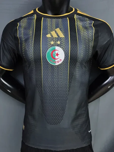 26-27 Algeria Black Player Version Training shirts (金边)