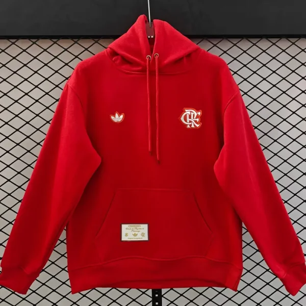 2025-26 Flamengo Red Hoody 红色(加绒)