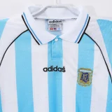 1996-1997 Argentina Home Long Sleeve Retro Soccer Jersey (长袖)