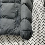 2025-26 LT871 NK Gray Hooded Cotton Coat #棉衣