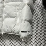 2025-26 LT871 NK Khaki White Hooded Cotton Coat #棉衣
