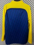 2025-26 Las Palmas Blue Half Pull Sportswear Top #半拉上衣