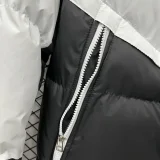 2025-26 CV001 NK White Black Hooded Cotton Coat #棉衣