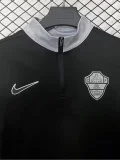 2025-26 Elche CF Black Half Pull Sportswear Top #半拉上衣