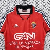 1995-1996 Osasuna Home Retro Soccer Jersey