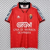 1995-1996 Osasuna Home Retro Soccer Jersey