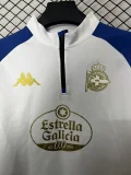 2025-26 La Coruna White Half Pull Sportswear Top #半拉上衣