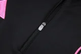 2025-26 ARS Black Kids Half Pull Tracksuit #E25187(童装)(半拉链)