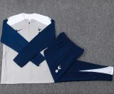 2025-26 TOT Light gray Kids Half Pull Tracksuit #E25185(童装)(半拉链)