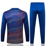 2025-26 BAR Royal blue Kids Half Pull Tracksuit #E25174(童装)(半拉链)