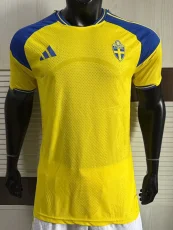 26-27 Sweden Home Player Version Soccer Jersey