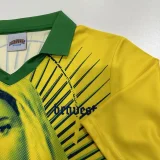 2025-26 Brazil Yellow Green Special Edition Training shirts (玛丽)