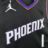 2025-26 SUNS BOOKER #1 Black Top Quality Hot Pressing NBA Jersey
