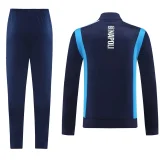 2025-26 Napoli Black Jacket Tracksuit #02