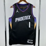 2025-26 SUNS BOOKER #1 Black Top Quality Hot Pressing NBA Jersey