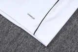 2025-26 ARS White Kids Half Pull Tracksuit #E25186(童装)(半拉链)