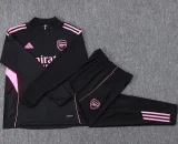 2025-26 ARS Black Kids Half Pull Tracksuit #E25187(童装)(半拉链)