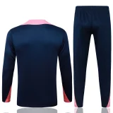 2025-26 BAR Royal blue Kids Half Pull Tracksuit #E25173(童装)(半拉链)