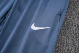 2025-26 PSG Gray Kids Half Pull Tracksuit #E25175(童装)(半拉链)