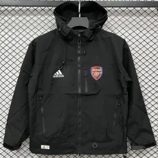 2025-26 ARS Black Outdoor Jackets #Y014冲锋衣