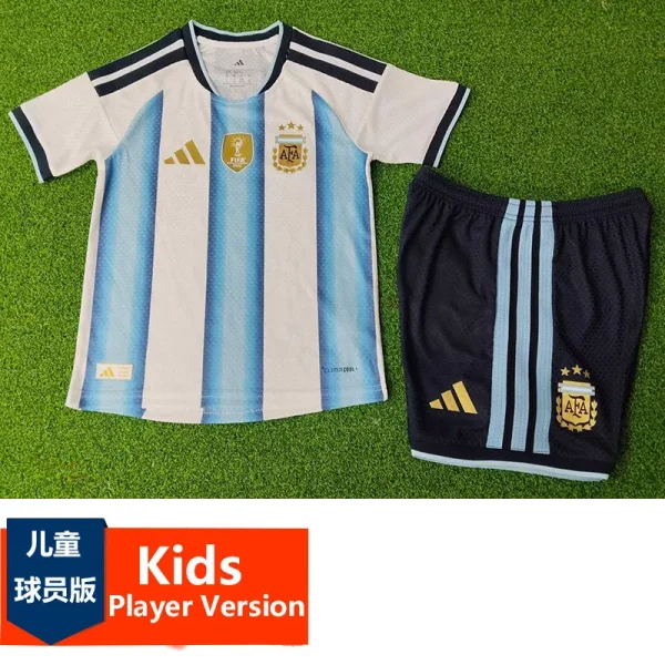 26-27 Argentina Home Kids Player Version Soccer Jersey (球员童装)
