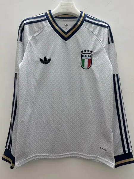 26-27 Italy Away Long Sleeve Soccer Jersey (长袖)